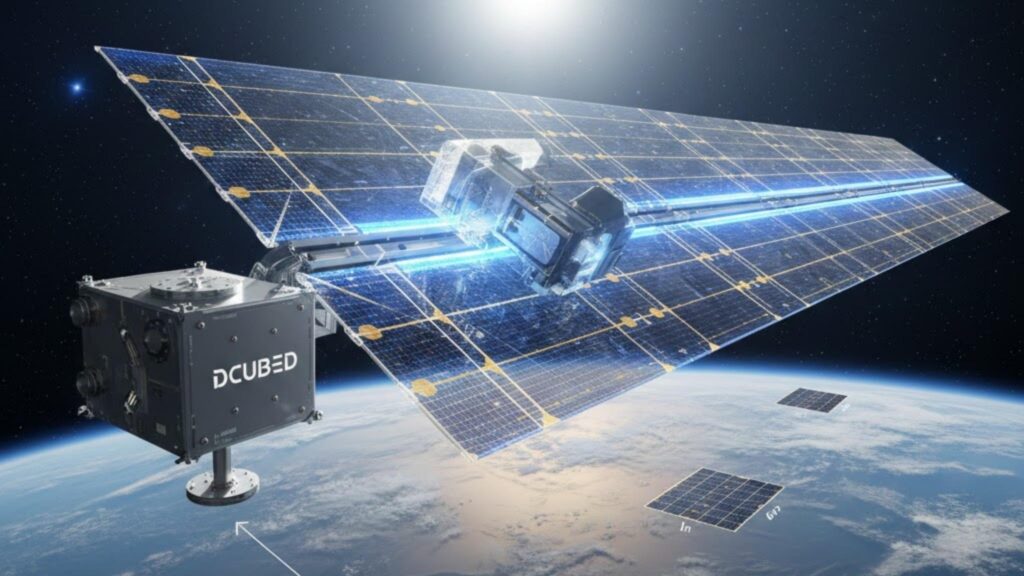 Tecnologia orbital pode criar energia diretamente na órbita da Terra. (Imagem: Gerada por IA/ Gemini)