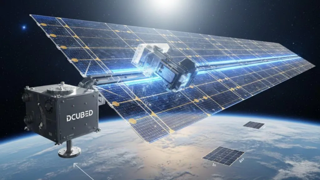 Tecnologia orbital pode criar energia diretamente na órbita da Terra. (Imagem: Gerada por IA/ Gemini)