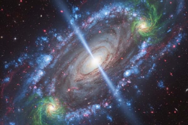 James Webb revela assinatura química rara de estrelas gigantes primitivas (Imagem: Gerada por IA/ Gemini)