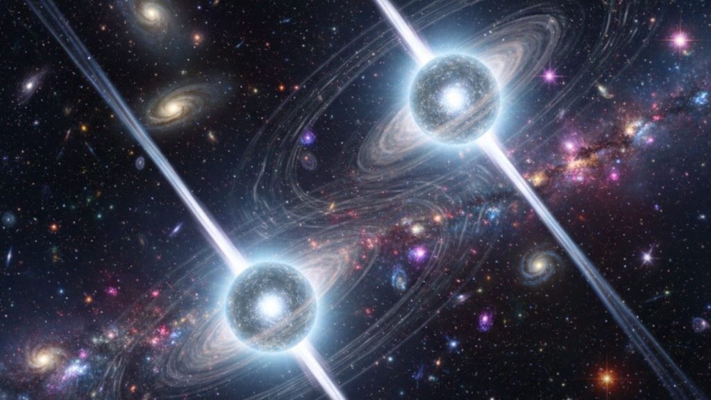 Novo estudo limita força misteriosa que afetaria estrelas ultradensas (Imagem: Gerada por IA/ Gemini)
