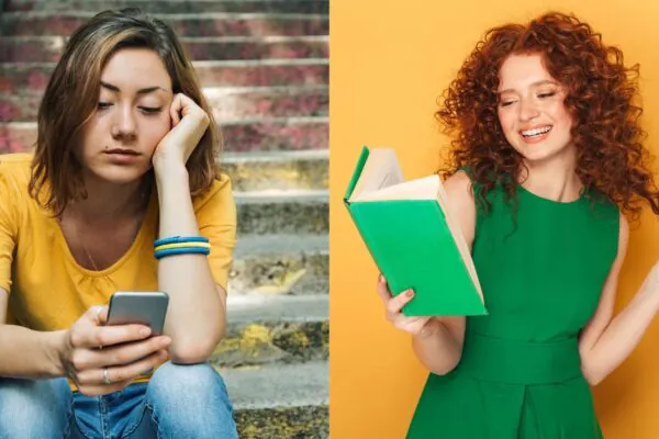 Reduzir redes sociais por 7 dias já melhora o humor. (Foto: Getty Images e Dean Drobot via Canva)