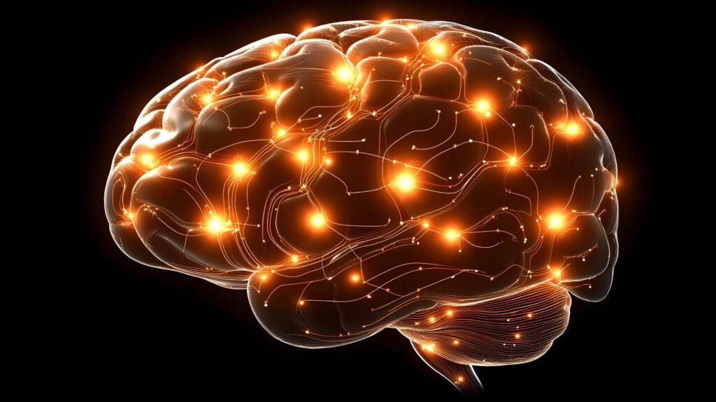 Modelo digital revela como doenças se espalham pelas redes neurais (Imagem: NunDigital via Canva) 
