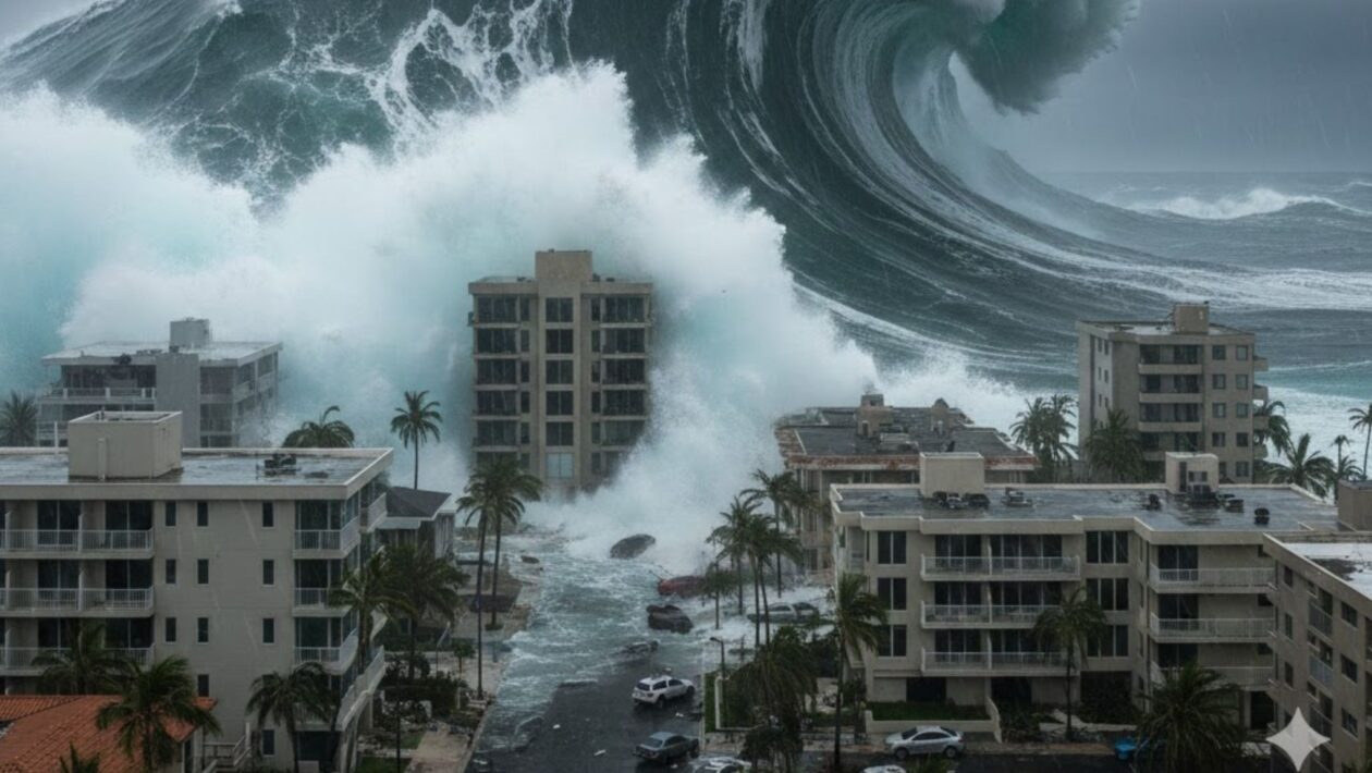 Guardian da NASA detecta tsunamis antes de chegarem à costa (Imagem: Gerada por IA/ Gemini)
