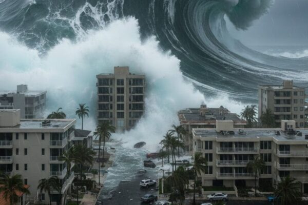 Guardian da NASA detecta tsunamis antes de chegarem à costa (Imagem: Gerada por IA/ Gemini)