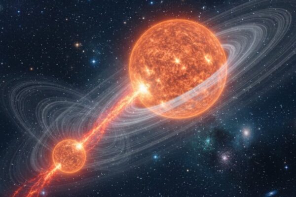 Estrelas em espiral revelam novos limites da gravidade no cosmos (Imagem: Gerada por IA/ Gemini)