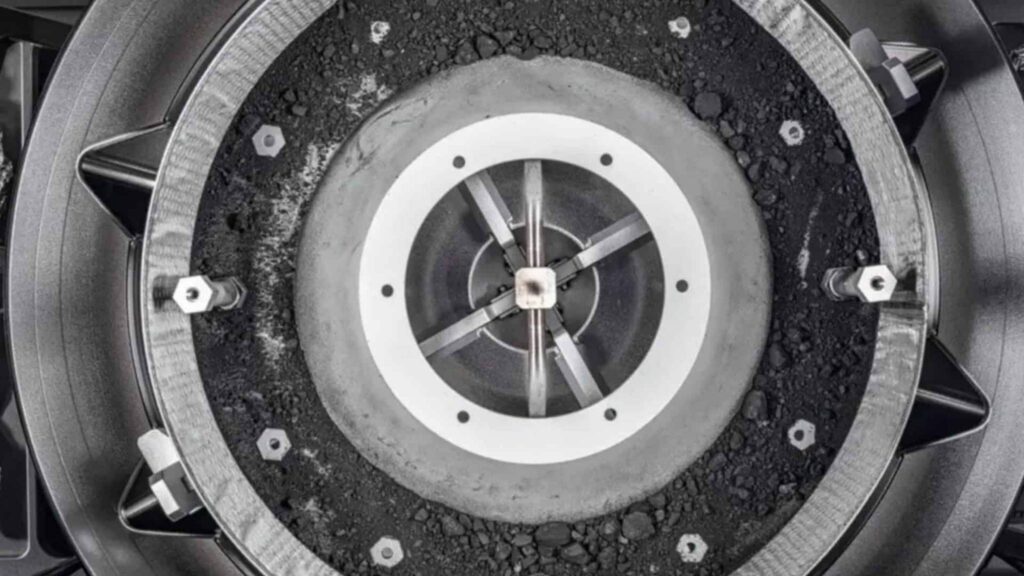 Triptofano encontrado em Bennu oferece pistas sobre a origem da vida (Foto: NASA/Erika Blumenfeld e Joseph Aebersold)