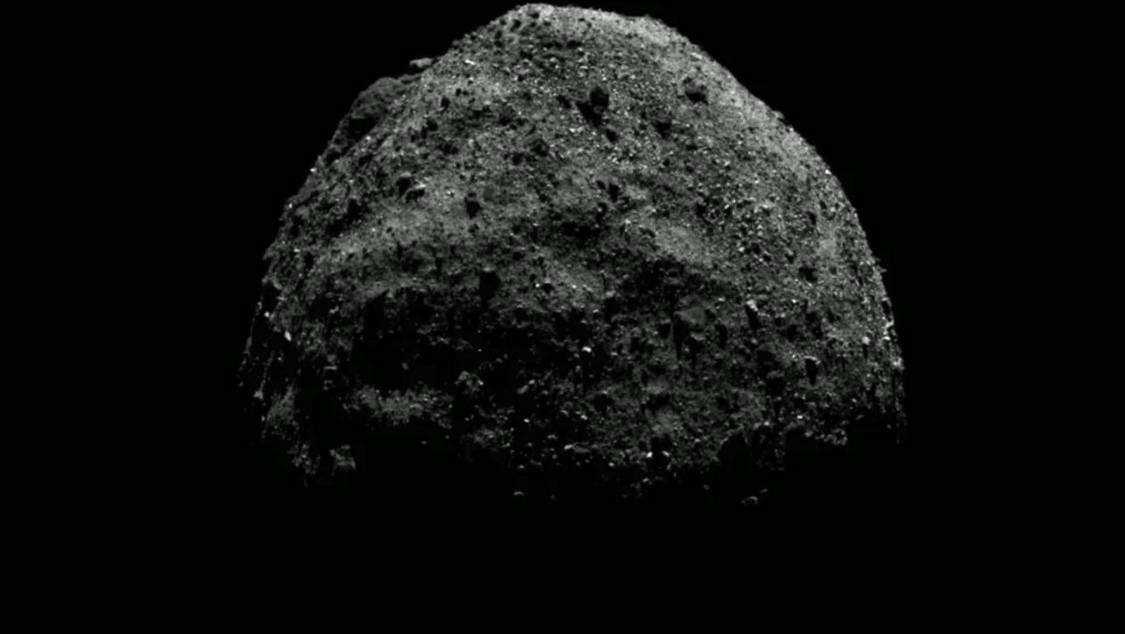 Asteroide Bennu revela molécula da felicidade e segredos da vida (Imagem: NASA/Goddard/Universidade do Arizona)