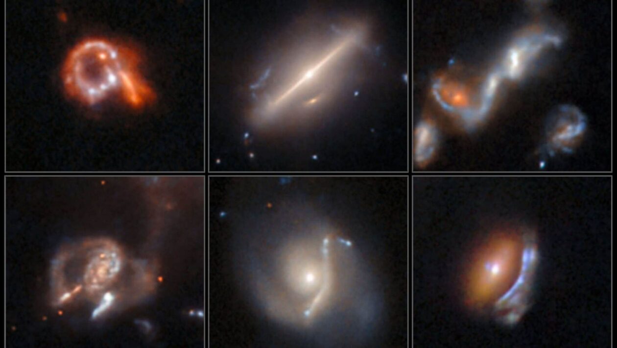 Telescópio Hubble revela fenômenos espaciais raros com ajuda da IA (Imagem: ESA/Hubble e NASA, D. O'Ryan, P. Gómez (Agência Espacial Europeia), M. Zamani (ESA/Hubble))