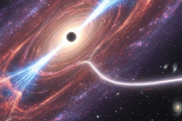 Buraco negro desperta após 100 milhões de anos!