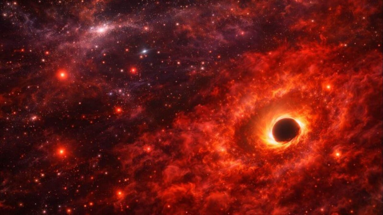 James Webb revela pistas do nascimento dos maiores buracos negros (Imagem: Fala Ciência via ChatGPT)