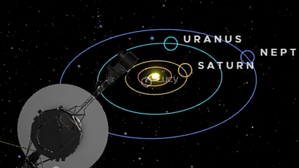 Sonda da NASA se aproxima do espaço interestelar inexplorado (Imagem: NASA)