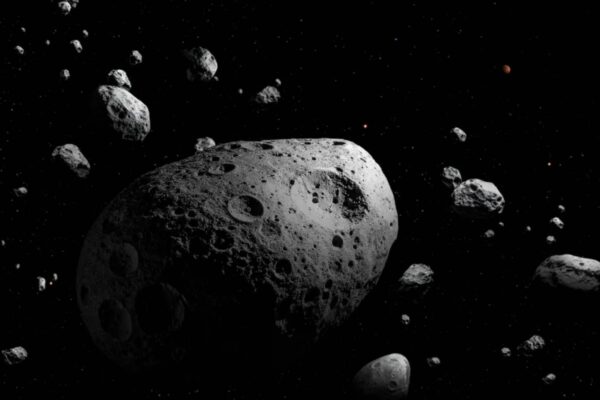 Asteroide gigante surpreende ao girar mais rápido que o esperado (Imagem: NSF–DOE Vera C. Rubin Observatory/NOIRLab/SLAC/AURA/P. Marenfeld)