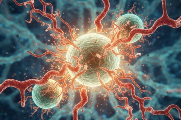 Células zumbis se acumulam e aceleram o envelhecimento. (Foto: Fala Ciência via Gemini)