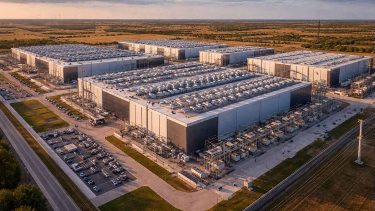 Parceria bilionária acelera a infraestrutura global de inteligência artificial (Imagem: Fala Ciência via ChatGPT)