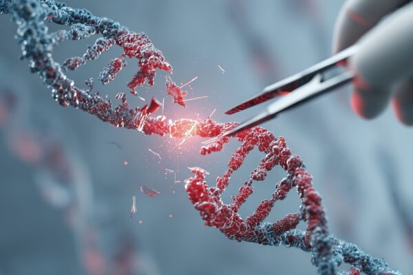 Nova técnica CRISPR ativa genes sem cortar o DNA. (Foto: Liandra Design via Canva)