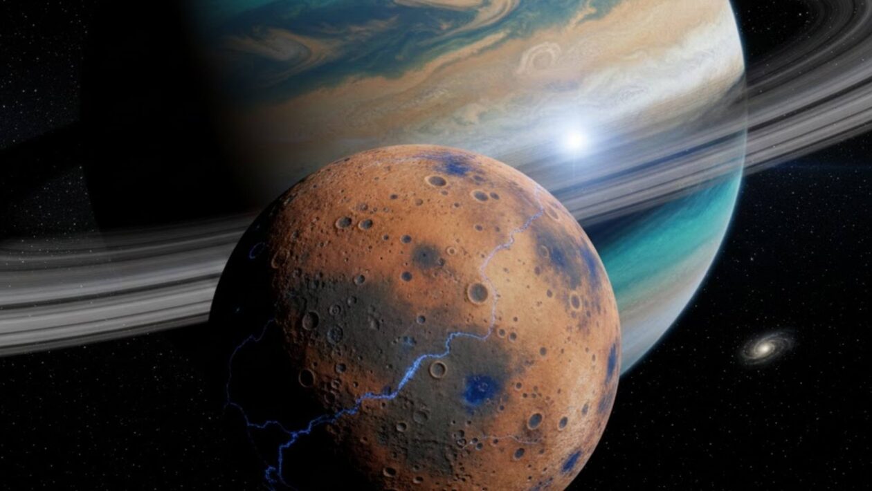 Novo telescópio pode revelar luas habitáveis fora do Sistema Solar (Imagem: Fala Ciência via Gemini)