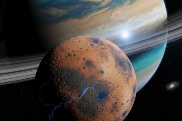 Novo telescópio pode revelar luas habitáveis fora do Sistema Solar (Imagem: Fala Ciência via Gemini)