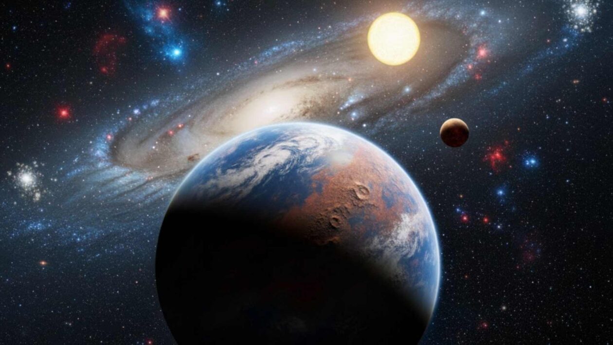 Planetas bebês revelam como surgem as super-Terras (Imagem: Fala Ciência via Gemini)