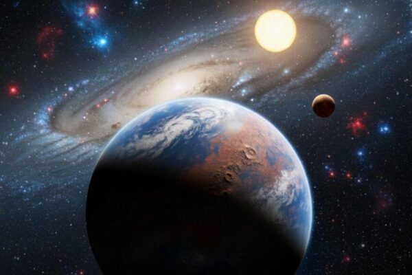 Planetas bebês revelam como surgem as super-Terras (Imagem: Fala Ciência via Gemini)