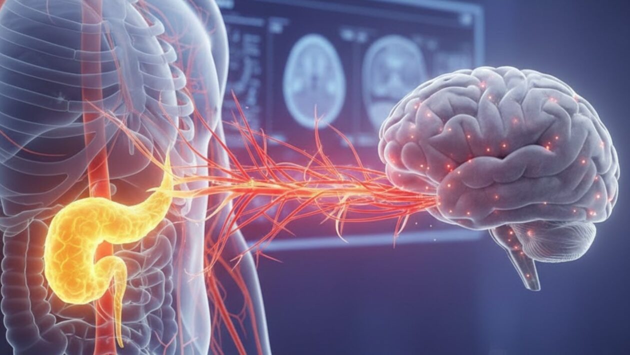 Cérebro pode sofrer com gordura acumulada no pâncreas. (Foto: Fala Ciência via Gemini)