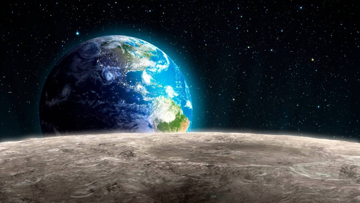 Da Lua, cientistas medem o equilíbrio energético da Terra (Imagem: Photo Library via Canva)