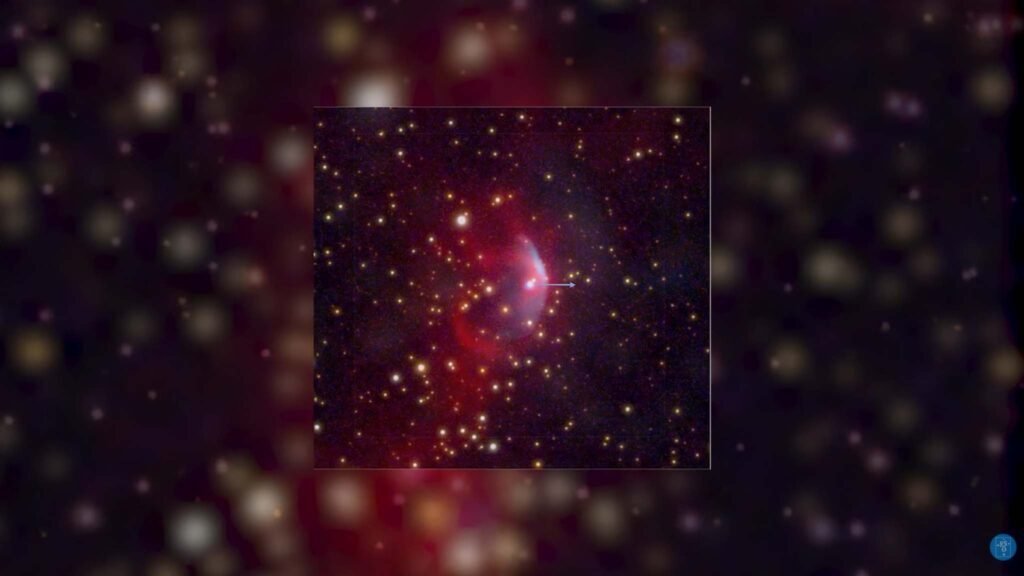 RXJ0528+2838 exibe fluxo poderoso sem disco ao seu redor (Imagem: Reprodução/ European Southern Observatory (ESO))
