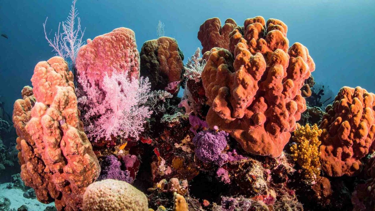 Recifes de coral podem sobreviver com ações locais e globais (Imagem: TrueCreatives ia Canva)