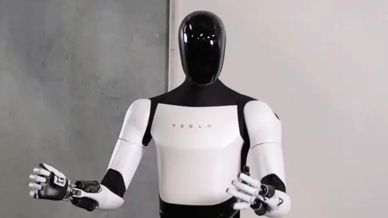 O futuro chegou: robôs humanoides vão superar os humanos em 2027 (Imagem: Divulgação/ Tesla)
