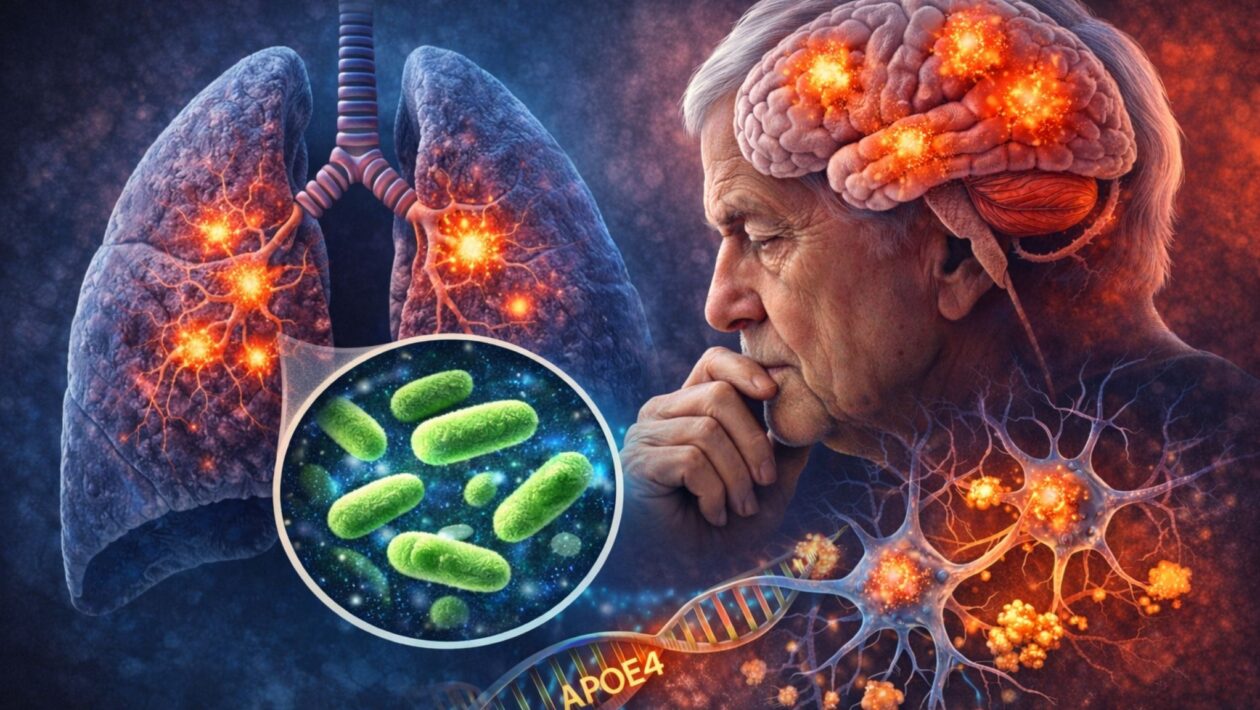 Neuroinflamação pode começar fora do cérebro. (Foto: Fala Ciência via ChatGPT)