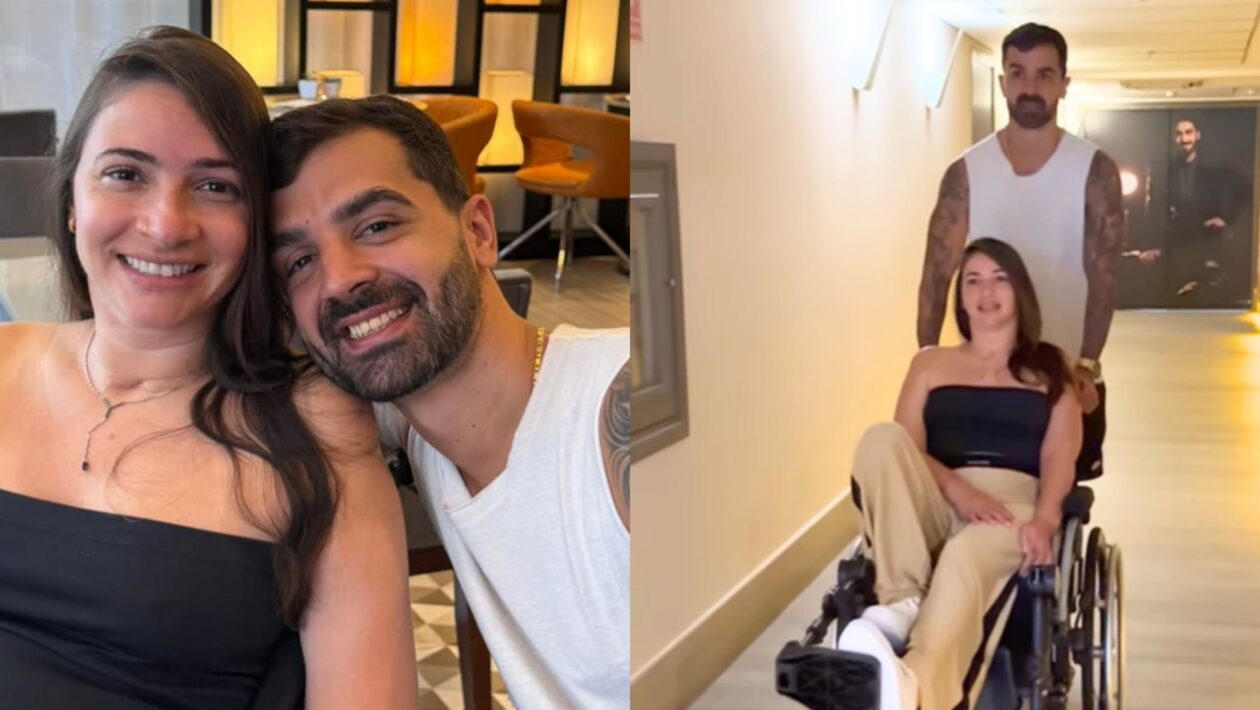 Laís Souza conhece Bruno Drummond e destaca ensaio com polilaminina. (Foto: Reprodução / Instragram )