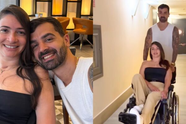 Laís Souza conhece Bruno Drummond e destaca ensaio com polilaminina. (Foto: Reprodução / Instragram )