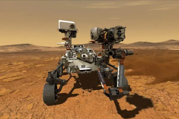 Perseverance percorre Marte de forma autônoma usando inteligência artificial (Imagem: NASA/JPL-Caltech)