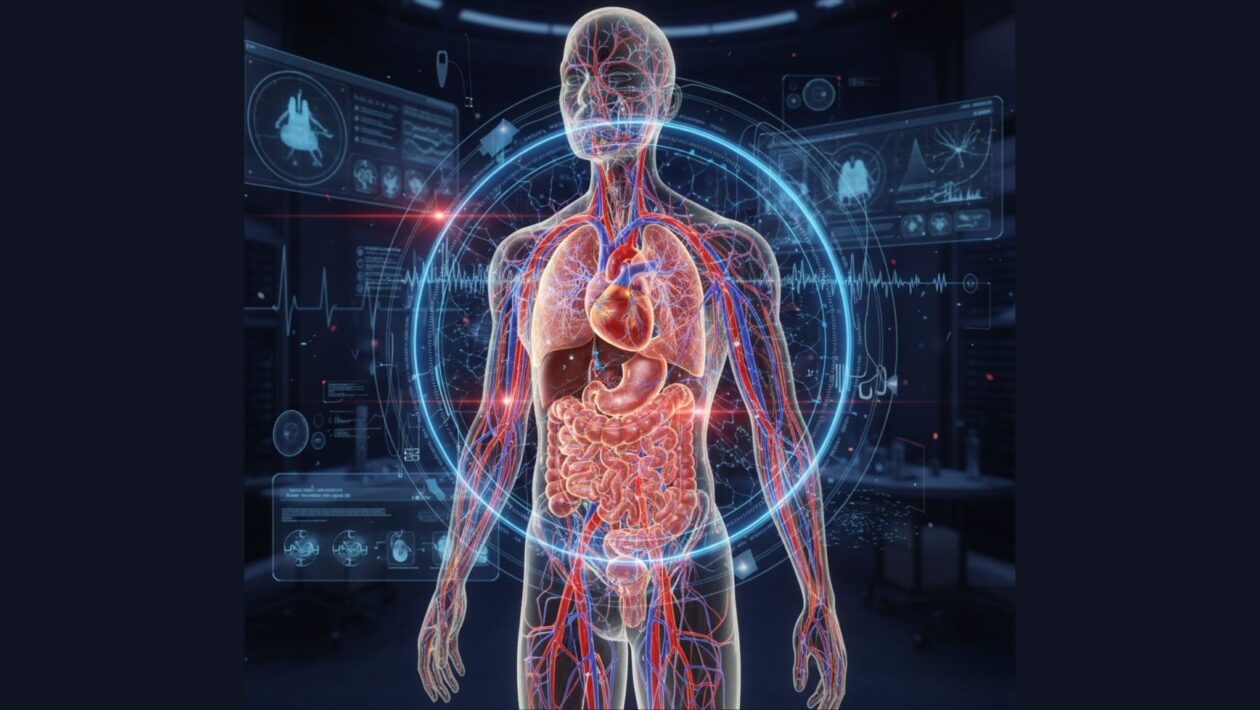 Novo exame 3D mostra tecidos e vasos em cores. (Foto: Fala Ciência via Gemini)