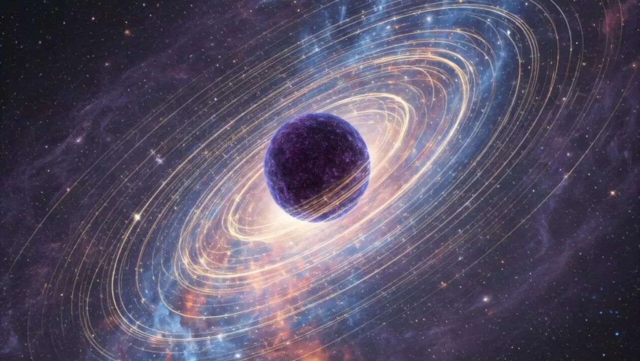 Núcleo superdenso de matéria escura pode ocupar o centro da galáxia (Imagem: Valentina Crespi et al./ CC BY 4.0)