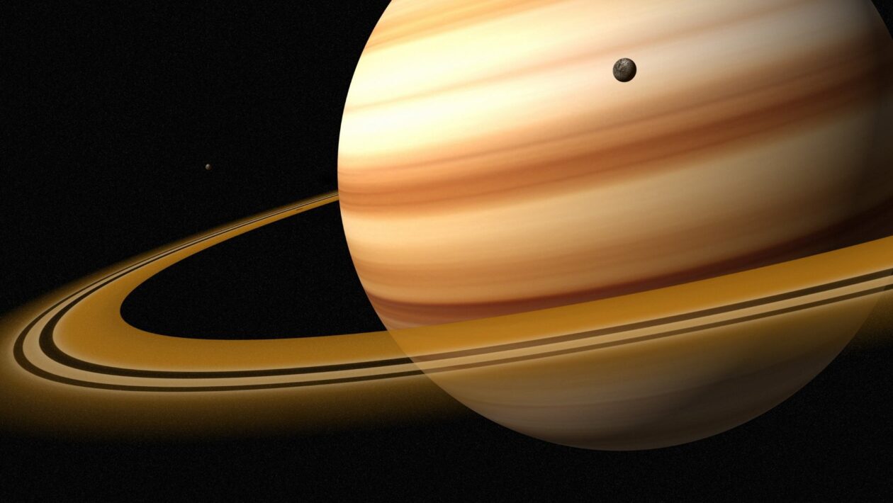 Impacto entre luas antigas explica órbitas e superfície de Titã (Imagem: Photo Images via Canva)