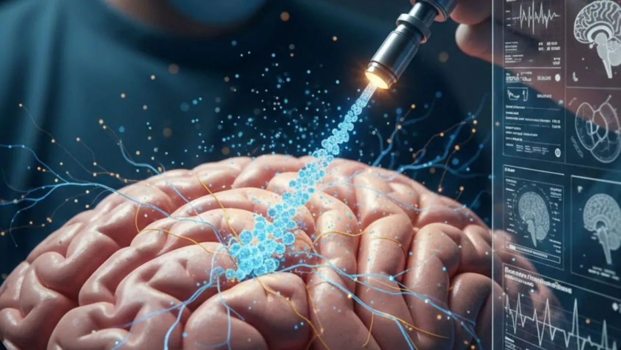 Estudo clínico testa reposição neuronal no Parkinson. (Foto: Fala Ciência via Gemini)