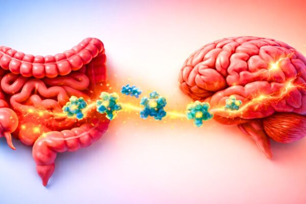 Proteína Reelin atua na saúde intestinal e cerebral. (Foto: Fala Ciência via ChatGPT)
