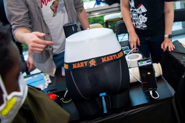 Biossensor detecta hidrogênio liberado pela microbiota. (Foto: Reprodução / University of Maryland)