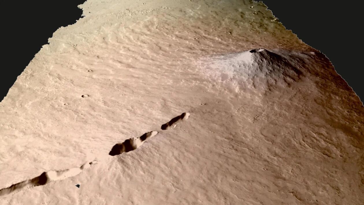 Vulcão jovem revela magma ativo sob Marte (Imagem: Bartosz Pieterek)