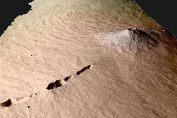 Vulcão jovem revela magma ativo sob Marte (Imagem: Bartosz Pieterek)