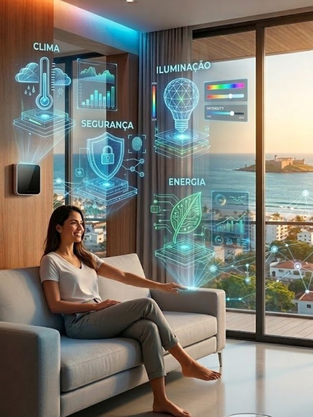 Sua casa “viva”: A ciência por trás da automação inteligente