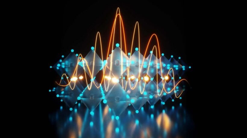 Cristais de perovskita mudam de forma com luz, abrindo caminho para tecnologias inteligentes (Imagem: Marina Leite, UC Davis)