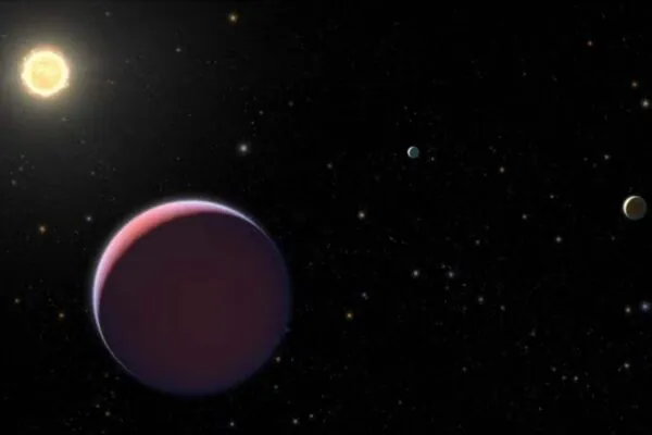 Planeta gigante e ultraleve desafia teorias da formação planetária (Imagem: NASA, ESA, and L. Hustak, J. Olmsted, D. Player and F. Summers (STScI))