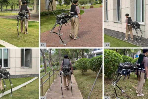 Robô centauro reduz esforço humano e aumenta força em terrenos difíceis (Imagem: Reprodução)
