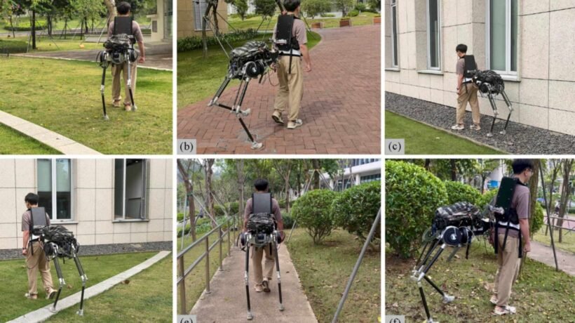 Robô centauro reduz esforço humano e aumenta força em terrenos difíceis (Imagem: Reprodução)