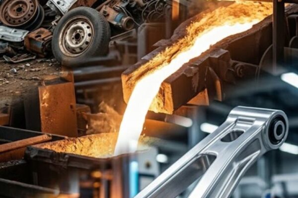 alumínio reciclado automotivo