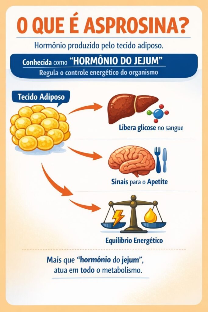 Como o hormônio do jejum atua no fígado e no cérebro. (Foto: Fala Ciência via ChatGPT)