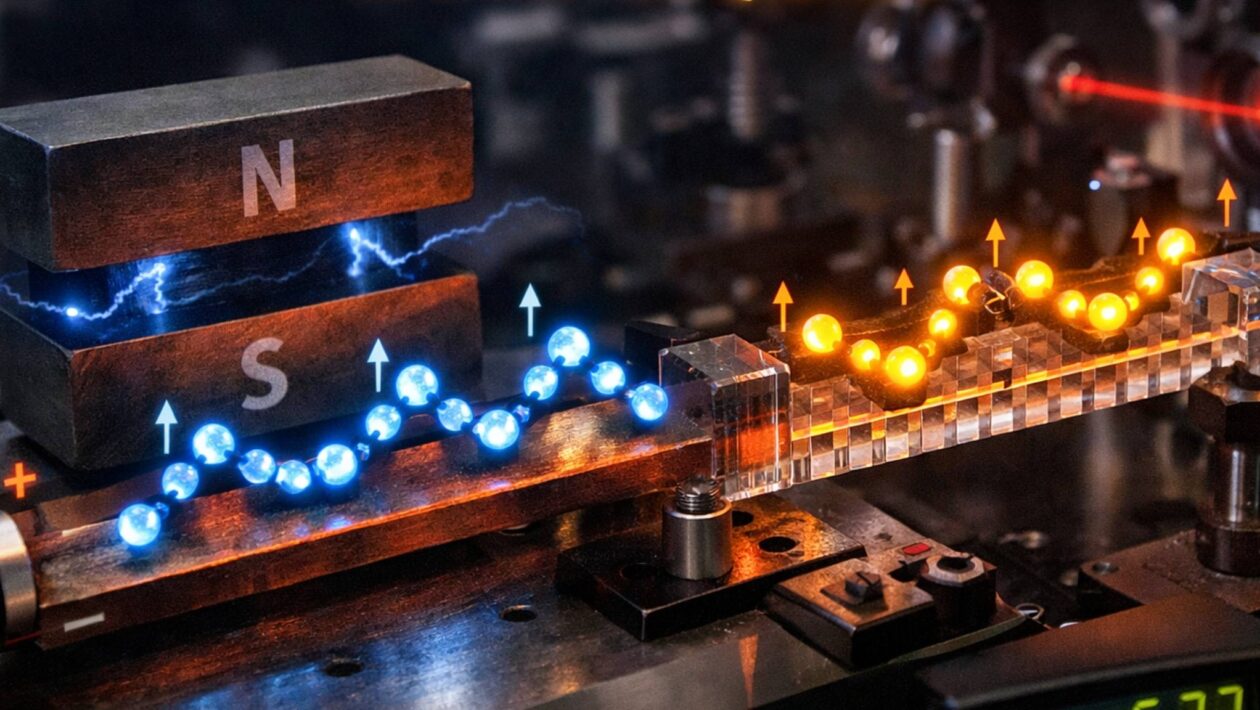 Luz imita elétrons e revela efeito quântico inédito (Imagem: Fala Ciência via ChatGPT)