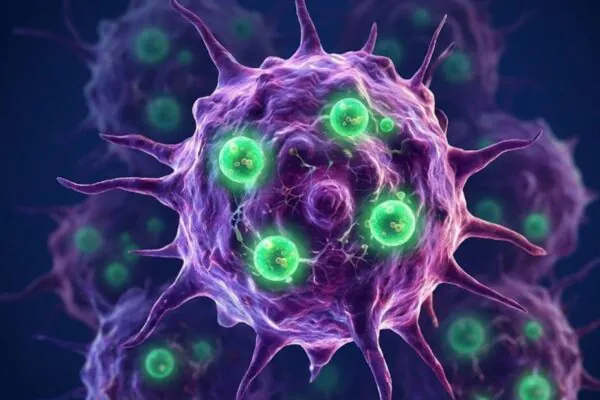 Pesquisa aponta alvo metabólico contra câncer agressivo. (Foto: Fala Ciência via Gemini)