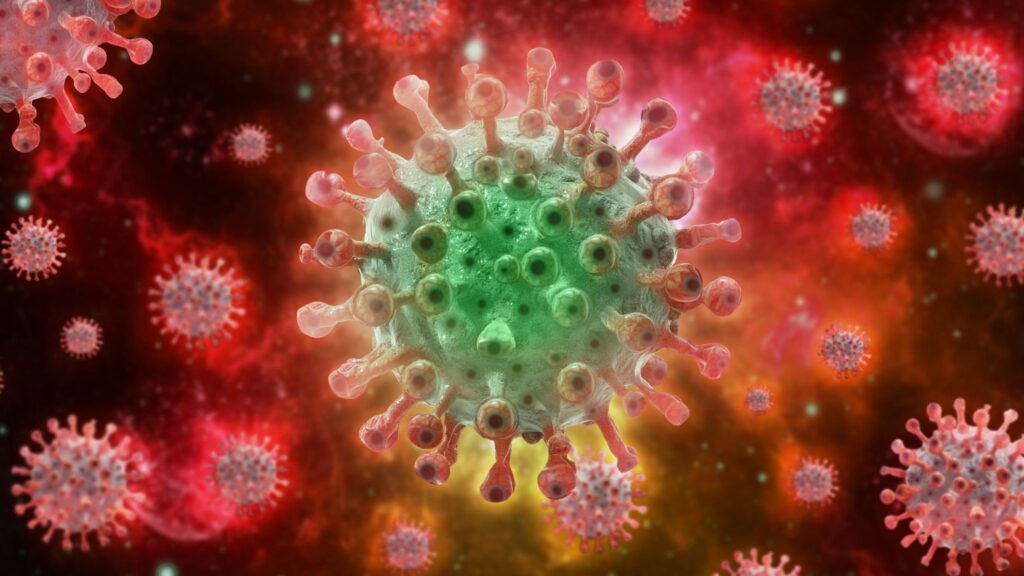 Vírus da mpox, pertencente ao gênero Orthopoxvirus.(Foto: Getty Images via Canva)